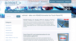 Desktop Screenshot of admost.de